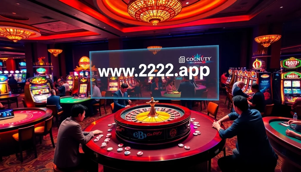 Experience thrill and excitement at a casino with games like blackjack and poker while engaging with https://www.222bd.app/ for top gambling adventures.